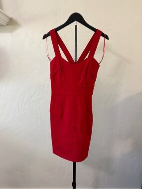 Ali Ro V-Neck Bodycon Dress
